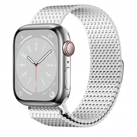 Ремешок WIWU Stainless Steel для Apple Watch 42/44/45/49 mm Silver (Wi-WB002)