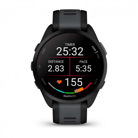 Смарт-часы Garmin Forerunner 165 Music Black/Slate Gray (010-02863-30)