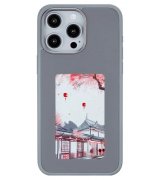 Чехол Ink Show E-ink Screen Case для iPhone 15 Pro Max Titanium