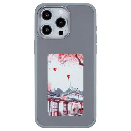 Чохол Ink Show E-ink Screen Case для iPhone 15 Pro Max (Titanium)