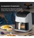 Аерофритюрниця Deerma Air Fryer KZ130 (DEM-KZ130W)