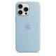 Чехол Apple iPhone 15 Pro Max Silicone Case with MagSafe Light Blue (MWNR3)