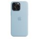Чохол Apple iPhone 15 Pro Max Silicone Case with MagSafe Light Blue (MWNR3)