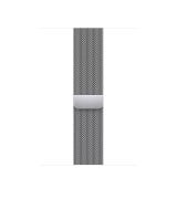 Сталевий ремінець Apple для Apple Watch 45mm Milanese Loop Silver (MTJR3)