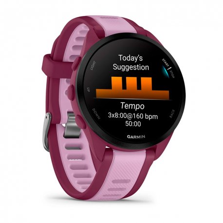 Смарт-часы Garmin Forerunner 165 Music Berry/Lilac (010-02863-33)