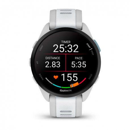 Смарт-годинник Garmin Forerunner 165 Mist Gray/Whitestone (010-02863-21)