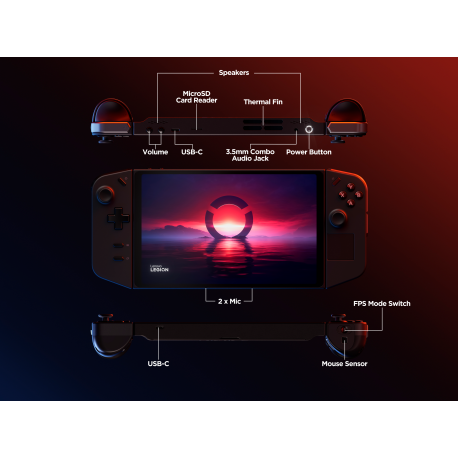 Игровая консоль Lenovo Legion Go 1TB (83E1004CRA)