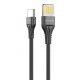 Кабель Proove Double Way Silicone Type-C 2.4A (1m) Black (CCDS20001201)