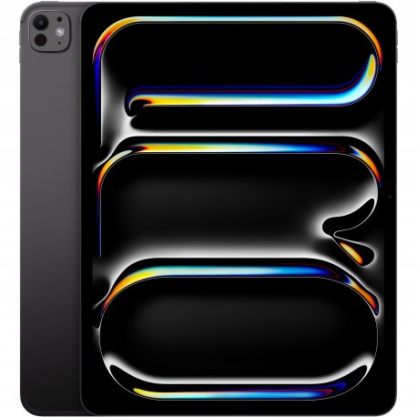 Apple iPad Pro (M4) 2024 13" 256GB Wi-Fi+4G with Standard glass Space Black (MVXR3)