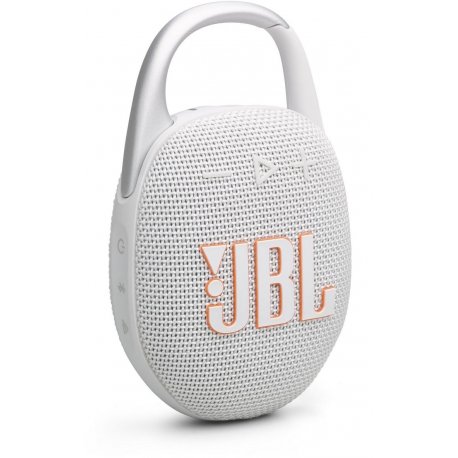 Портативна акустика JBL Clip 5 White (JBLCLIP5WHT)
