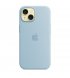 Чохол Apple iPhone 15 Silicone Case with MagSafe Light Blue (MWND3)