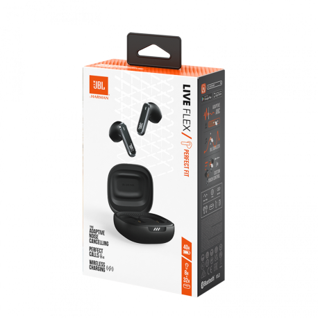 Бездротові навушники JBL Live Flex Black (JBLLIVEFLEXBLK)