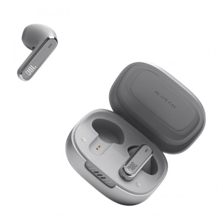 Бездротові навушники JBL Live Flex Silver (JBLLIVEFLEXSVR)