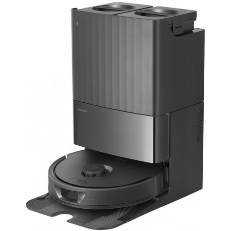 Робот-пылесос с влажной уборкой + самоочистка RoboRock Q Revo Vacuum Cleaner Black (QX0PEA) (QR52-00) EU