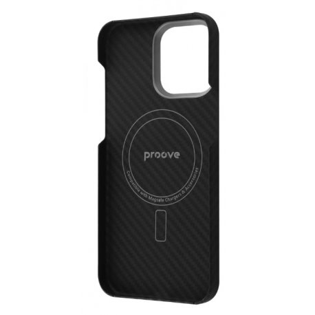 Чехол Proove Carbon Slim MagSafe для IPhone 15 Pro Max Black