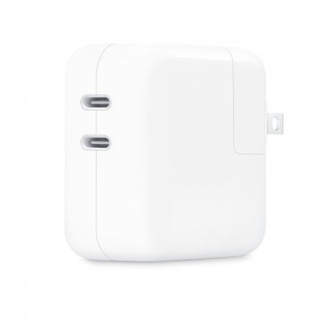 Зарядное устройство Apple 35W Dual USB-C Port Power Adapter (MW2K3)