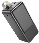 Зовнішній акумулятор Borofone BJ33D Power Bank 50000 mAh Black