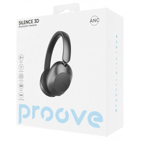 Беспроводные наушники Proove Silence 3D with ANC Dark Gray (HPSL3D010005)
