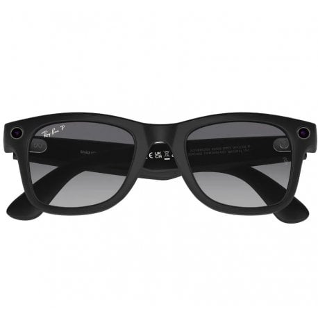 Умные очки Ray-Ban Meta Wayfarer Matte Black Frame Graphite Lenses XXL (RW4008 601ST3 53-22)