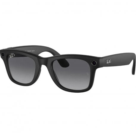Умные очки Ray-Ban Meta Wayfarer Matte Black Frame Graphite Lenses XXL (RW4008 601ST3 53-22)