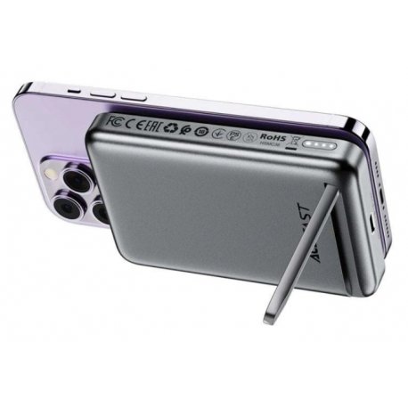 Внешний аккумулятор Acefast M6 Magnetic Wireless Charging 10000mAh Black (AFM6B)