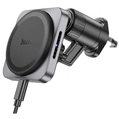 Автотримач HOCO HW15 MagSafe 15W (Gray)