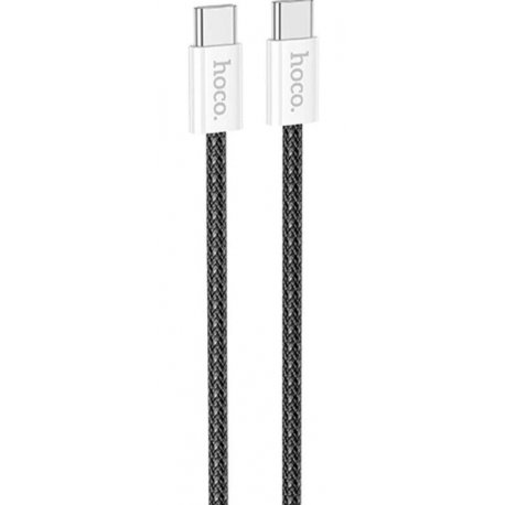 Кабель Hoco X104 Type-C-Type-C 60W (2m) Black