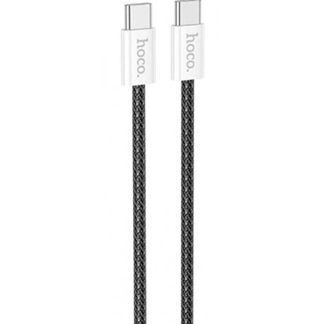 Кабель Hoco X104 Type-C-Type-C 60W (2m) Black
