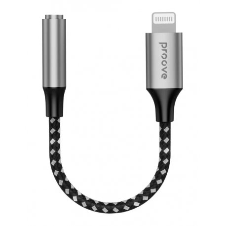 Кабель Proove AUX SoundMesh Lightning to 3.5mm Gray (ACSM00005101)