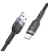 Кабель Hoco U117 USB - Type-C (1m) Black