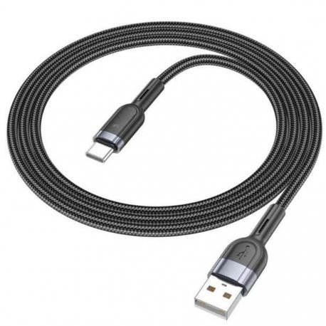 Кабель Hoco U117 USB - Type-C (1m) (Black)