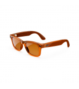 Смарт-окуляри Ray-Ban Meta Wayfarer Shiny Caramel/Polar Brown (RW4008 670683 53-22)