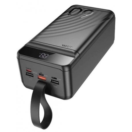 Зовнішній акумулятор Power Bank Hoco J123C PD20W+QC3.0 60000 mAh Black
