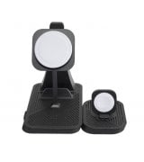 Бездротовий зарядний пристрій Zens 4-in-1 Modular Wireless Charger with iPad Charging Stand Black (ZEAPM03/00)