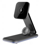 Бездротовий зарядний пристрій Proove Energy Fold 3 in 1 Black (WSEF15010001)