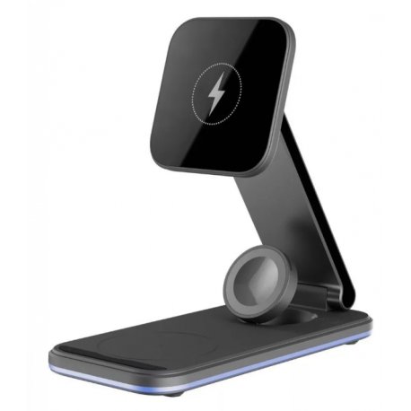 Беспроводное зарядное устройство Proove Energy Fold 3 in 1 Black (WSEF15010001)