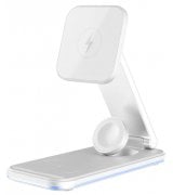 Беспроводное зарядное устройство Proove Energy Fold 3 in 1 White (WSEF15010002)