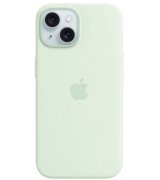 Чехол Monblan Magnetic Silicone MagSafe Series для iPhone 15 Soft Mint