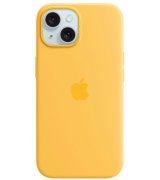 Чехол Monblan Magnetic Silicone MagSafe Series для iPhone 15 Sunshine