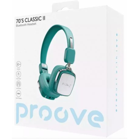 Беспроводные наушники Proove 70's Classic II Mint (HPCL20010011)