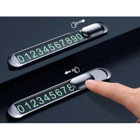 Паркувальна карта Hoco PH41 (Silver)