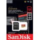 Карта памяти SanDisk Extreme 256GB A2 V30 C10 UHS-I U3 R190/W130MB/s + adapter (SDSQXAV-256G-GN6MA)