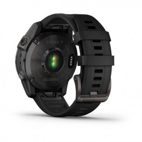 Смарт-часы Garmin Fenix 7 Sapphire Solar Black DLC Titanium with Black Band (010-02540-35/34) EU