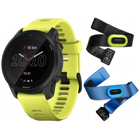 Смарт-годинник Garmin Forerunner 945 LTE HRM Bundle Yellow (010-02383-22) EU