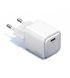 Сетевое зарядное устройство Usams US-CC186 PD30W Single Port Fast Charger White (CC186TC02)