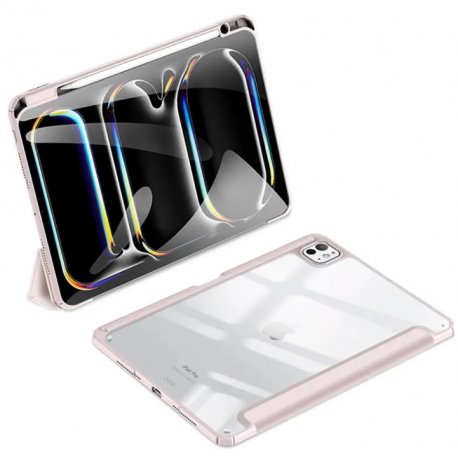 Чехол Dux Ducis Toby Series with Pencil Holder для iPad Pro 11'' (2024) Pink