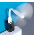 Портативний USB вентилятор White