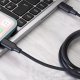 Кабель Proove Striped Silicone Type-C to Lightning (1m) Black
