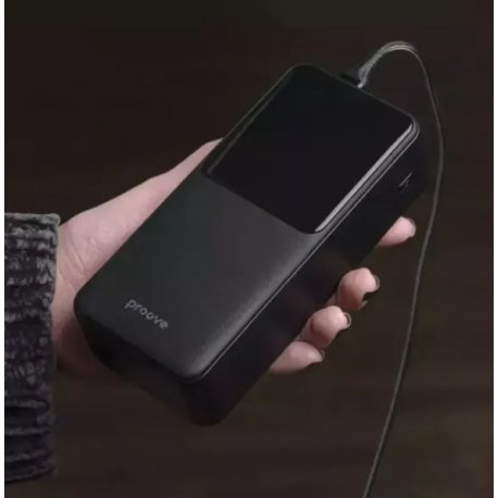 Внешний аккумулятор Proove Illuminator 30000mAh 22,5W Black