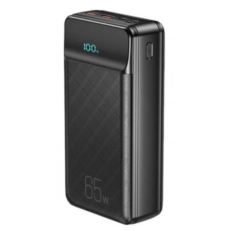 Зовнішній акумулятор XO PR201 30000 mAh mPD,QC 65W, Black (PR201)